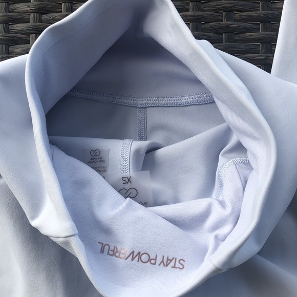 Calia By Carrie Underwood Power Sculpt Perforated 7/8 Halogen Blue Leggings XS - Picture 11 of 14